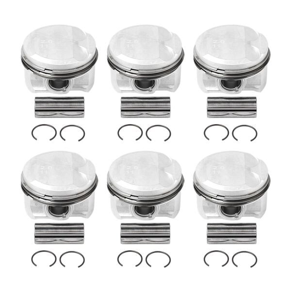 Bmw E36 E46 E39 - M52 B20 Piston Segman - ( Std ) - 80.00mm (6 Adet) | Mahle