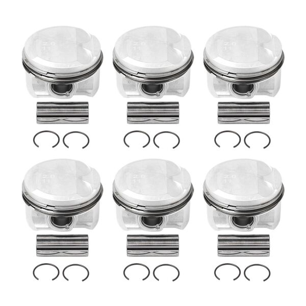 Bmw E36 E46 E39 - M52 B20 Piston Segman - ( Std ) - 80.00mm (6 Adet) | Mahle