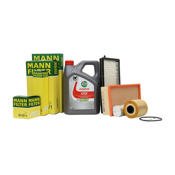 Bmw E36 M40 Motor Yağ Bakım Seti | Castrol Yağ + Mann Filtreler