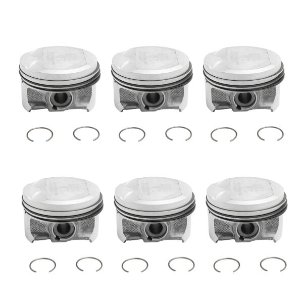 Bmw E34 E36 - M50 Vanoslu Piston Segman - ( 0.50 ) - 80.50mm (6 Adet) | Nüral