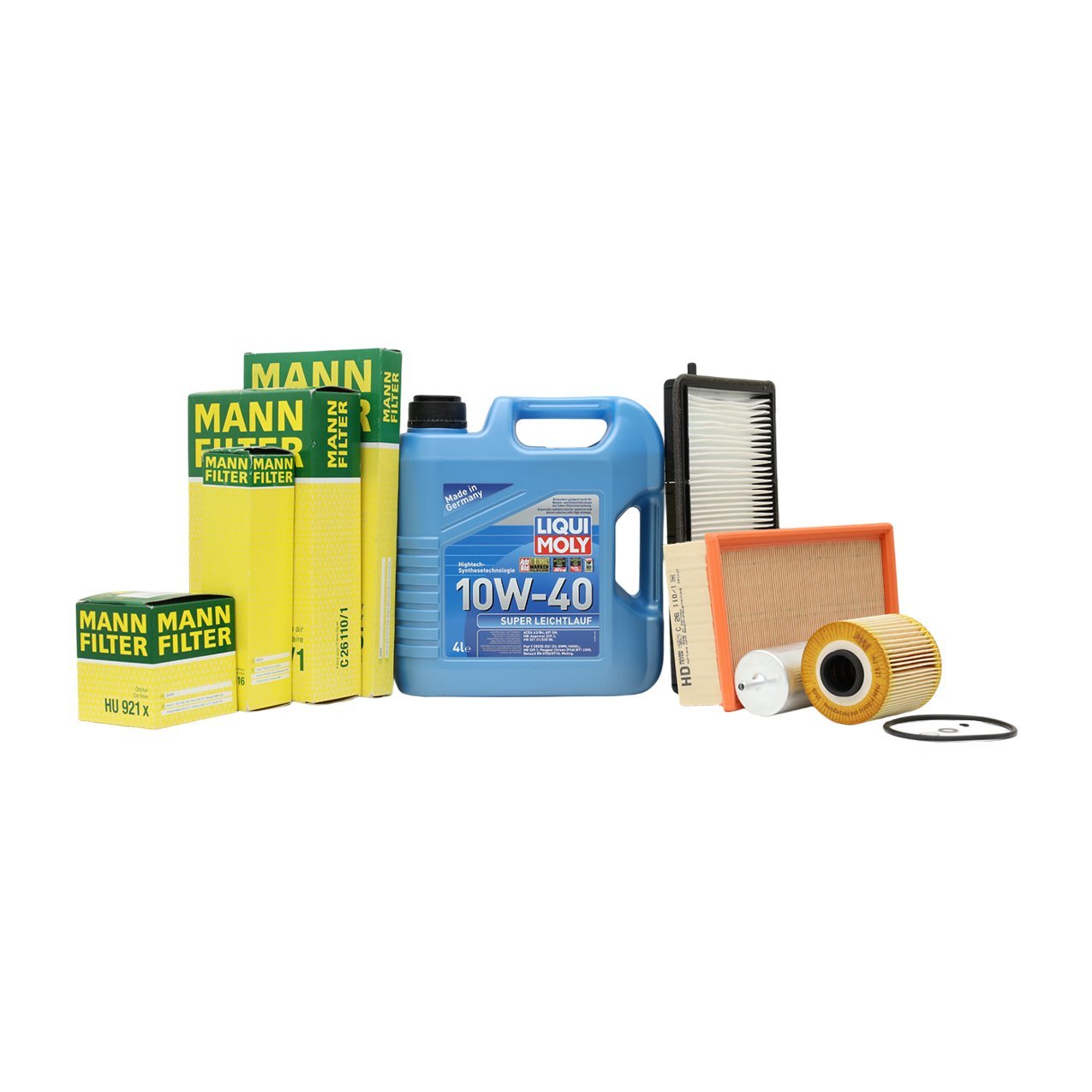 Bmw E36 M40 Motor Yağ Bakım Seti | Lıquı Moly Super Leıchtlauf Yağ + Mann Filtreler