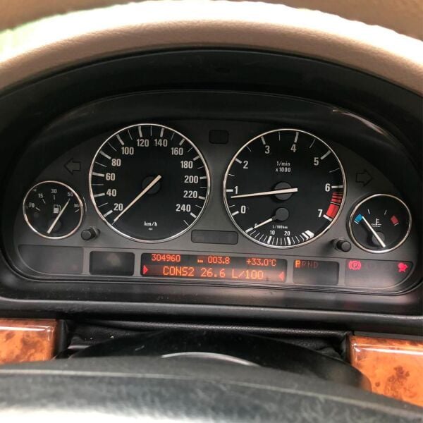 Bmw E39 Krom Gösterge Halka Seti