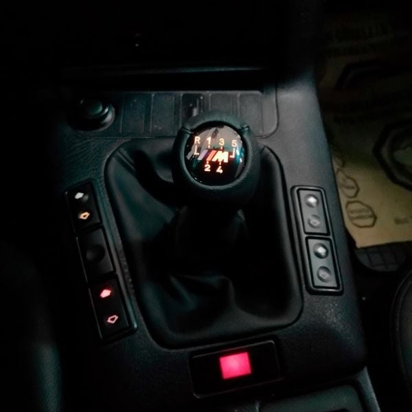 Bmw E30 E34 E36 E39 E46 Işıklı Benekli Siyah 5 İleri Vites Topuzu