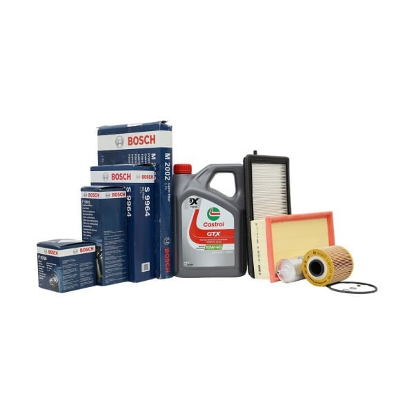 Bmw E36 M40 Motor Yağ Bakım Seti | Castrol Yağ + Bosch Filtreler