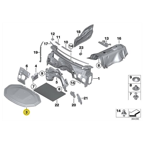 Bmw X3 (F25) X4 (F26) Kaput İzalatörü | Wender