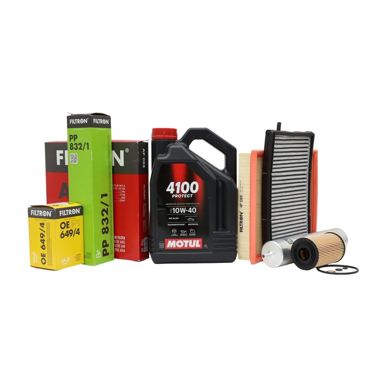 Bmw E36 M42 M43 M44 Motor Yağ Bakım Seti | Motul Yağ + Filtron Filtreler