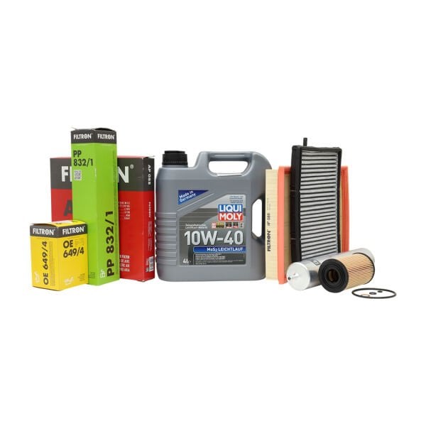 Bmw E36 M42 M43 M44 Motor Yağ Bakım Seti | Lıquı Moly Mos2 Leıchtlauf Yağ + Filtron Filtreler
