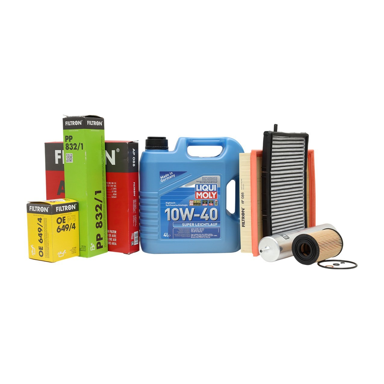 Bmw E36 M42 M43 M44 Motor Yağ Bakım Seti | Lıquı Moly Super Leıchtlauf Yağ + Filtron Filtreler