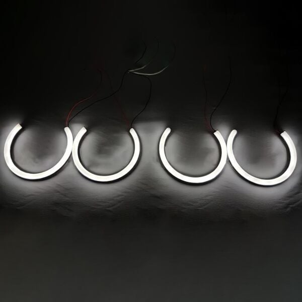 Bmw E46 Angel Eyes Halka Seti Beyaz