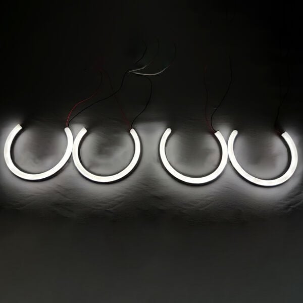 Bmw E46 Angel Eyes Halka Seti Beyaz