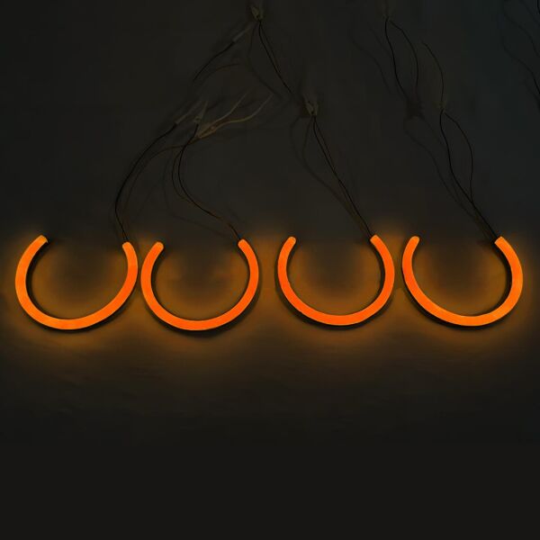 Bmw E46 Angel Eyes Halka Seti Turuncu