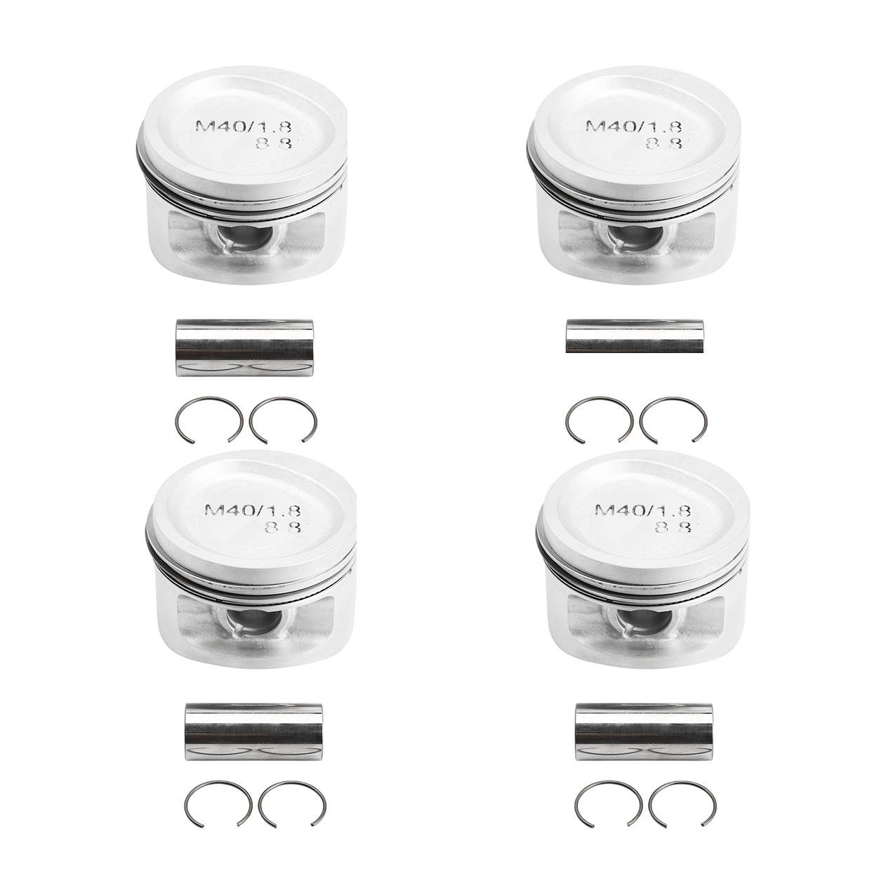 Bmw E34 E36 - M40 Piston Segman - ( Std ) - 84.00mm (4 Adet) | Mahle