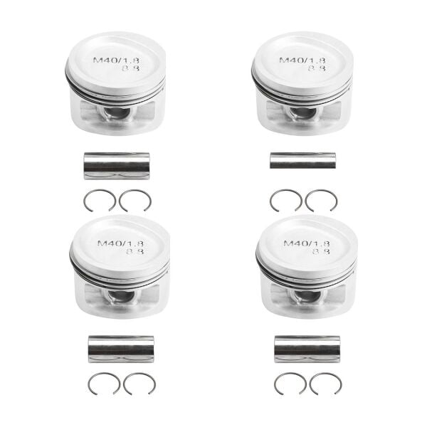 Bmw E34 E36 - M40 Piston Segman - ( Std ) - 84.00mm (4 Adet) | Mahle