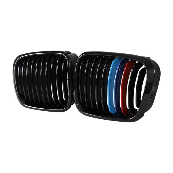 Bmw E46 Sedan Piano Siyah M Renkli Panjur Takımı (98-01) | Wender