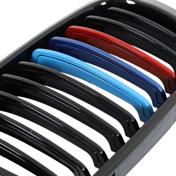 Bmw E46 Sedan Piano Siyah M Renkli Panjur Takımı (98-01) | Wender