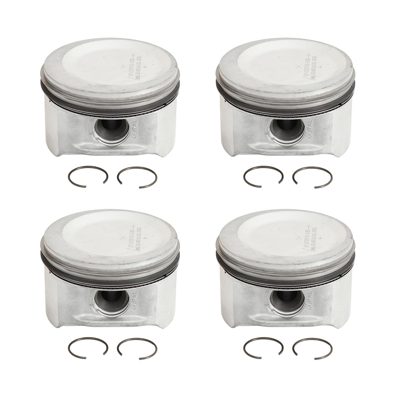 Bmw E36 E46 - M43 B19 Piston Segman - ( 0.50 ) - 85.50mm (4 Adet) | Nüral