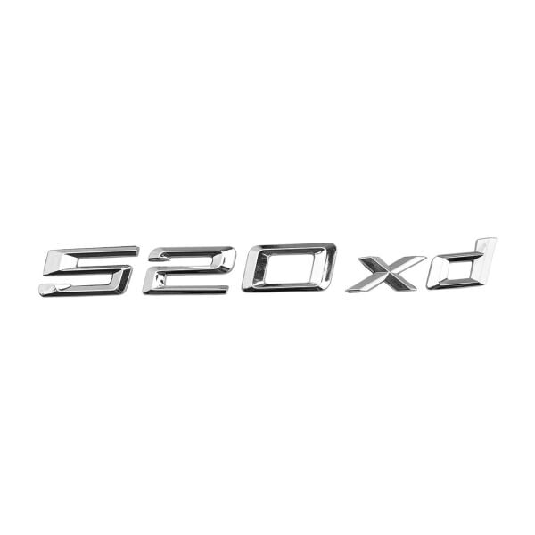 Bmw 520xd Krom Yazı | Lemar