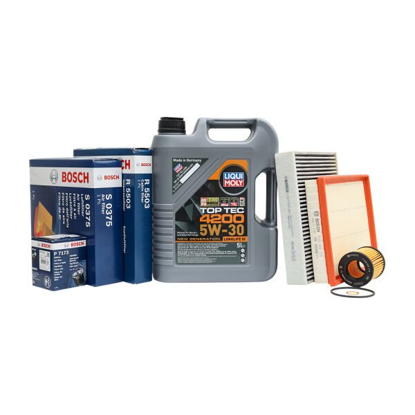 Bmw F20 F30 N13 Motor Yağ Bakım Seti | Liqui Moly Yağ + Bosch Filtreler