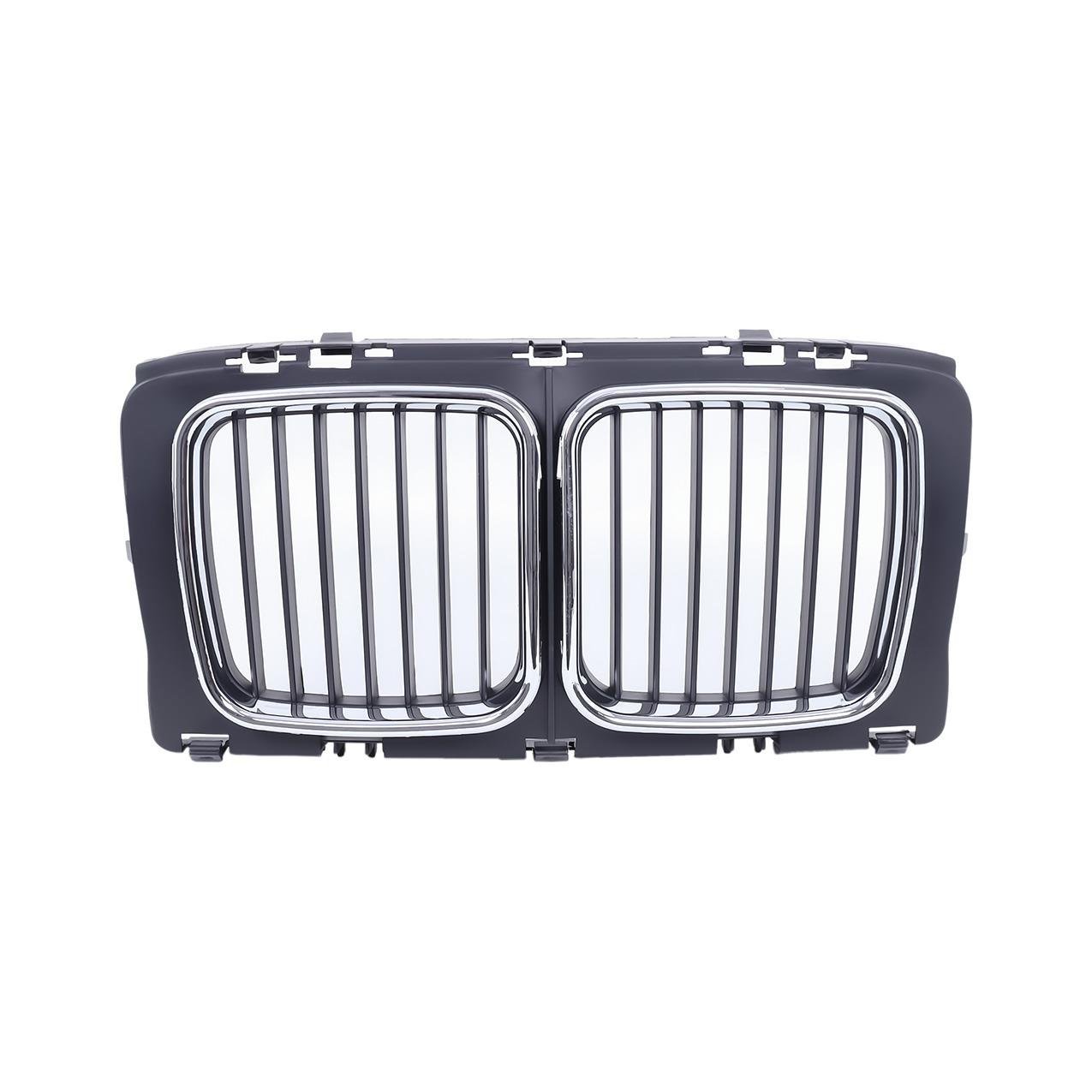 Bmw E34 Krom Siyah Nikelajlı Dar Panjur Takımı 1988-93 | Gkl