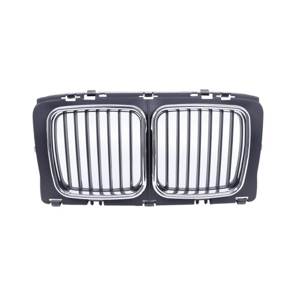 Bmw E34 Krom Siyah Nikelajlı Dar Panjur Takımı 1988-93 | Gkl