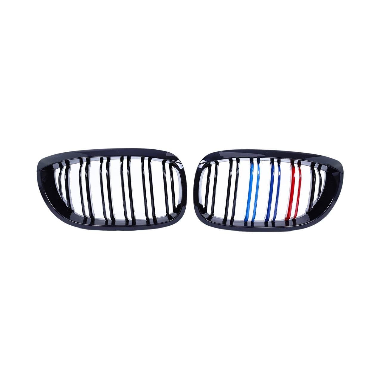 Bmw E46 Coupe Piano Siyah M Renkli Çift Çıtalı Panjur Takımı (03-06) | Wender