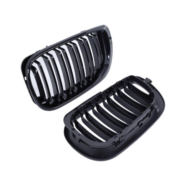 Bmw E46 Sedan Piano Siyah Çift Çıtalı Panjur Takımı (02-05) | Wender