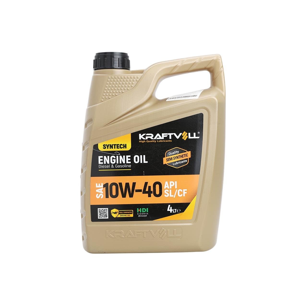 4 Litre 10W40 Yarı Sentetik Motor Yağı ( Benzin-Dizel ) | Kraftvoll