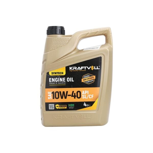 4 Litre 10W40 Yarı Sentetik Motor Yağı ( Benzin-Dizel ) | Kraftvoll