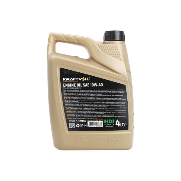 4 Litre 10W40 Yarı Sentetik Motor Yağı ( Benzin-Dizel ) | Kraftvoll
