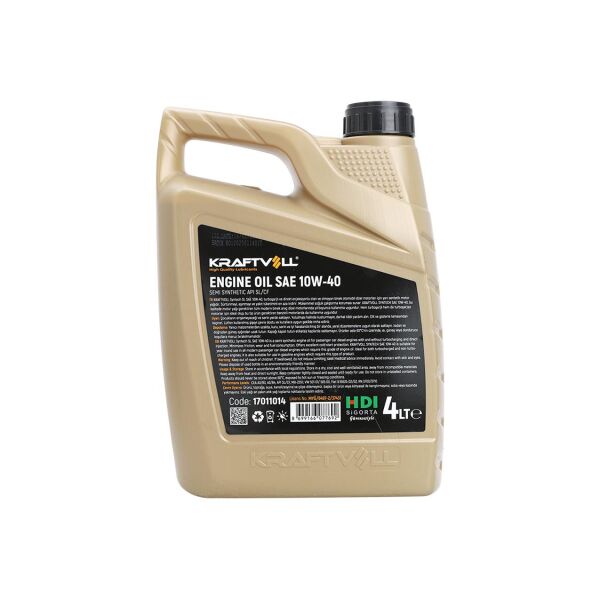 4 Litre 10W40 Yarı Sentetik Motor Yağı ( Benzin-Dizel ) | Kraftvoll