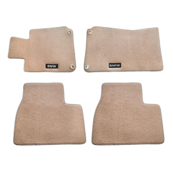 Bmw E30 Sedan Bej Bmw Yazılı Halı Paspas