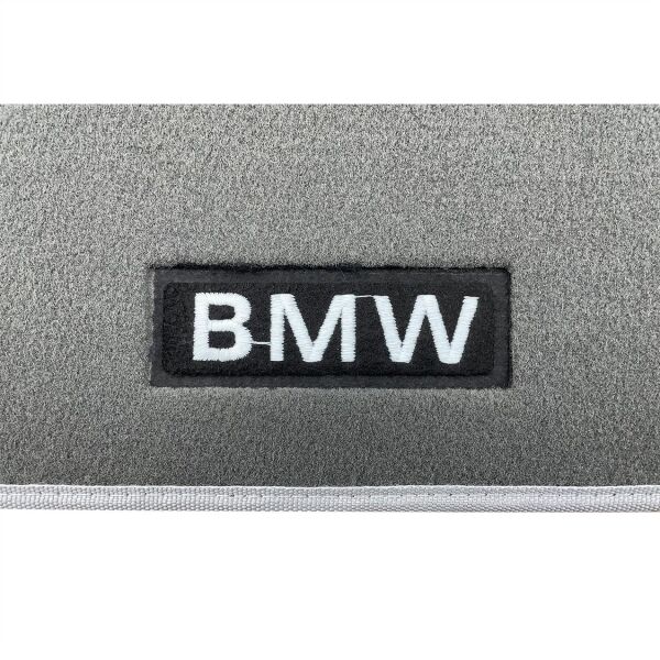 Bmw E30 Sedan Gri Bmw Yazılı Halı Paspas