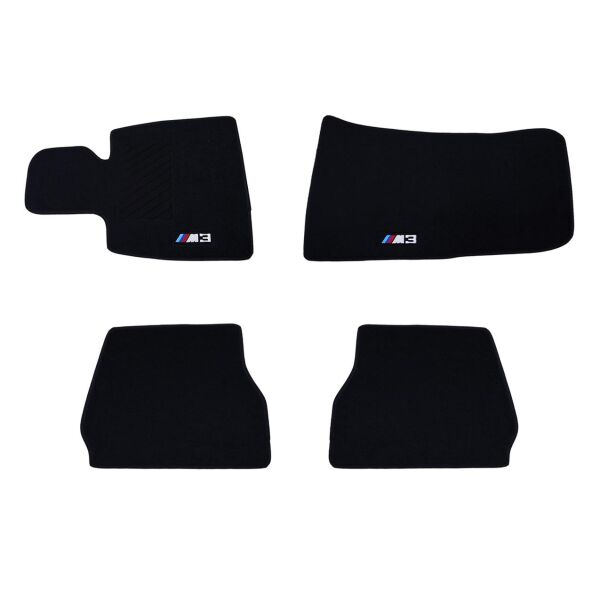 Bmw E30 Coupe Siyah M3 Halı Paspas