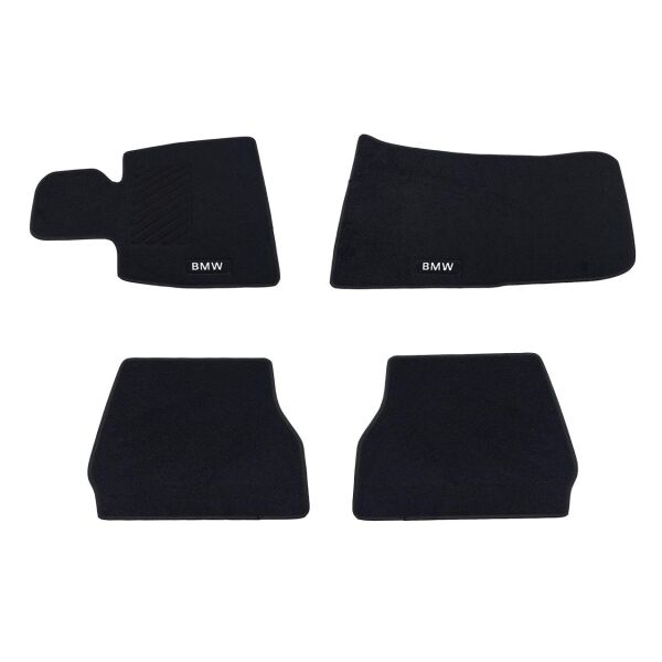 Bmw E30 Coupe Siyah Bmw Yazılı Halı Paspas