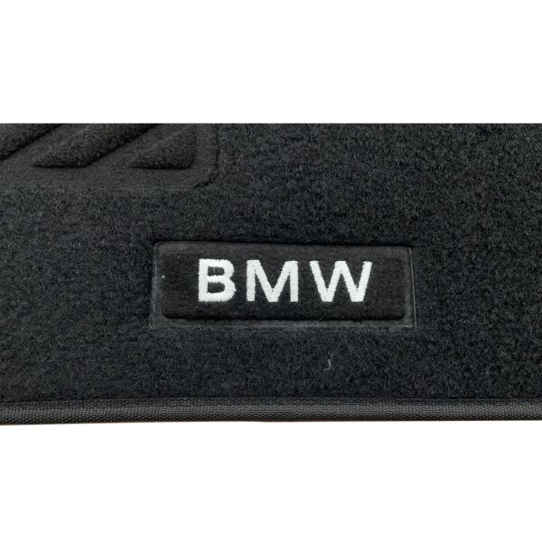 Bmw E30 Coupe Siyah Bmw Yazılı Halı Paspas | Yerli Üretim
