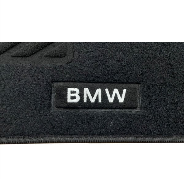 Bmw E30 Coupe Siyah Bmw Yazılı Halı Paspas | Yerli Üretim