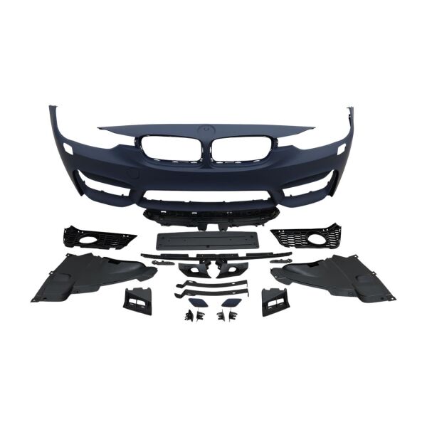 Bmw F30+LCI Ön M3 Tampon Dolu - PDCsiz | Far Yıkamalı | Sisli Tip | 2012-18 | Wender