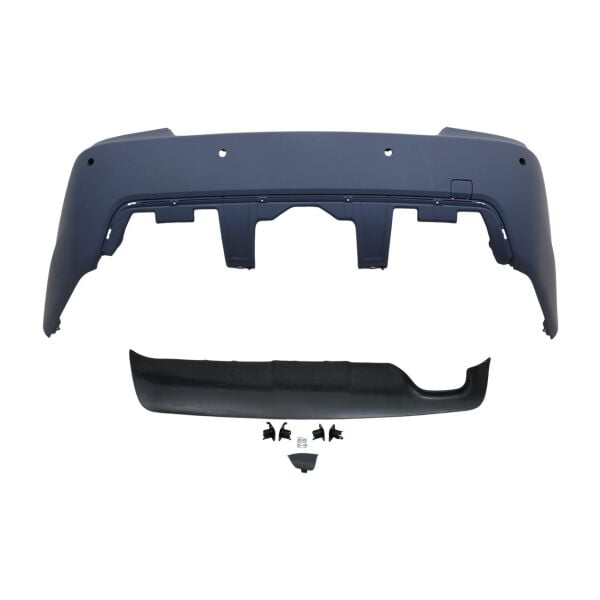 Bmw E60 Arka M-Tech Tampon Dolu - PDCli 24mm | Tek Çıkış | 2003-06 | Wender