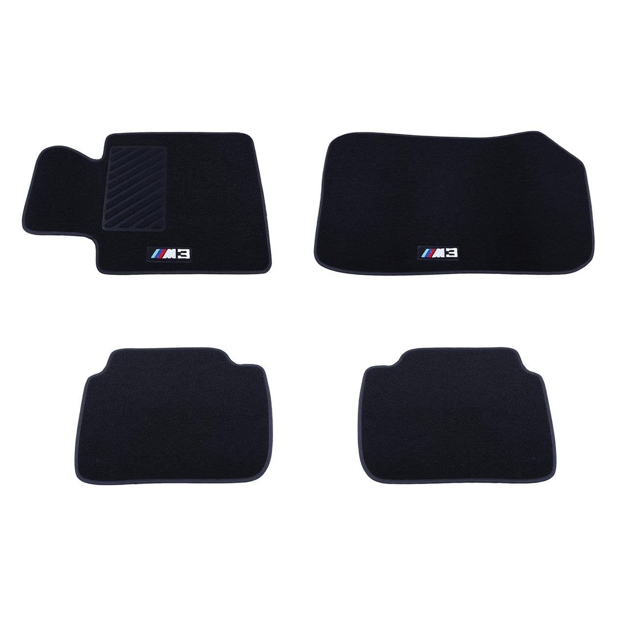 Bmw E46 Sedan Siyah M3 Halı Paspas