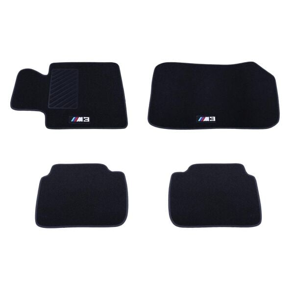 Bmw E46 Sedan Siyah M3 Halı Paspas