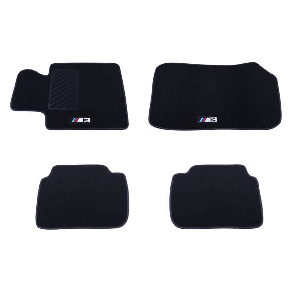 Bmw E46 Sedan Siyah M3 Halı Paspas | Yerli Üretim