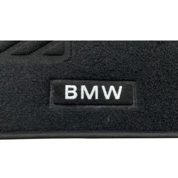 Bmw E46 Sedan Siyah Bmw Yazılı Halı Paspas