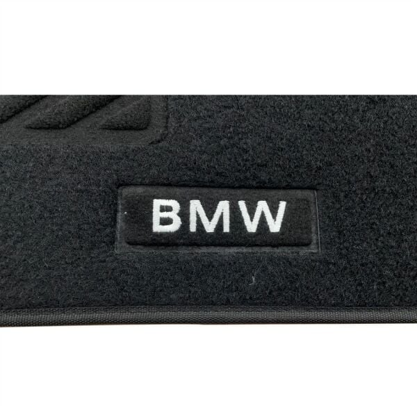 Bmw E46 Sedan Siyah Bmw Yazılı Halı Paspas