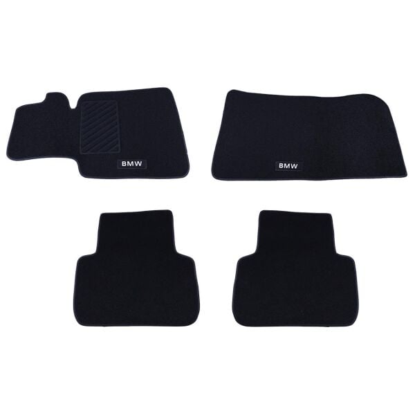 Bmw E46 Coupe  Siyah Bmw Yazılı Halı Paspas