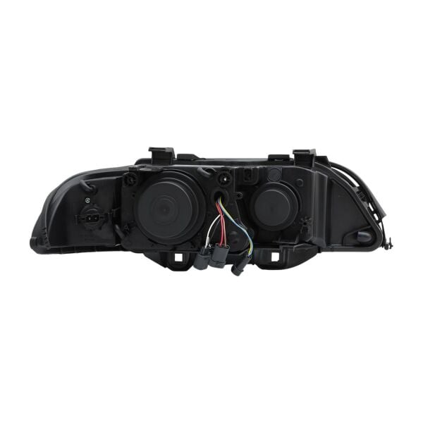 Bmw E39 Sol Beyaz Sinyalli Mercekli - Angelli Far - Siyah ( 96 - 03 ) | Ithal