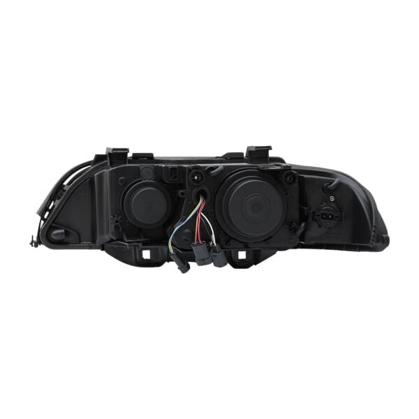 Bmw E39 Sağ Beyaz Sinyalli Mercekli - Angelli Far - Siyah ( 96 - 03 ) | Ithal