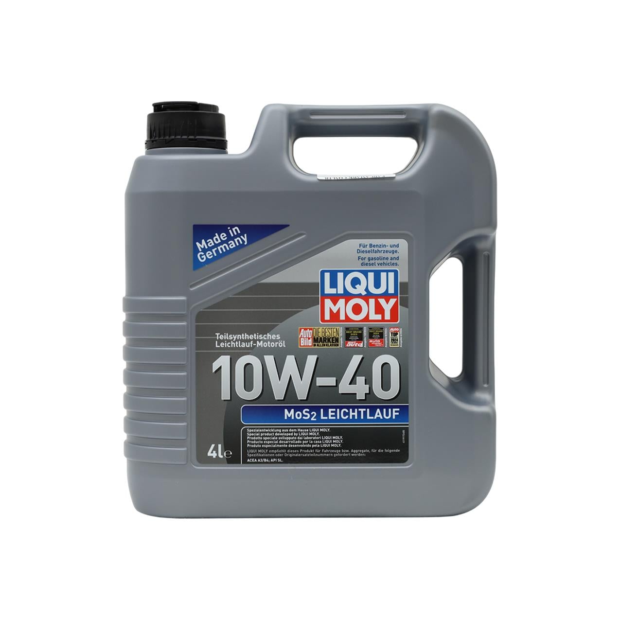 4 Litre MOS2 LEICHTLAUF 10w-40 Motor Yağı | Lıquı Moly