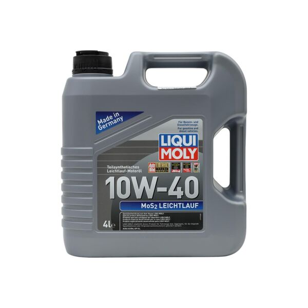 4 Litre MOS2 LEICHTLAUF 10w-40 Motor Yağı | Lıquı Moly