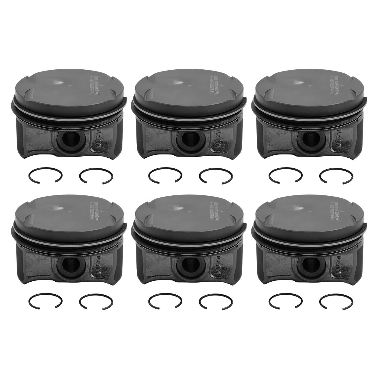 Bmw E36 E39 E46 - M52 328i 528i Piston Segman - ( 0.50 ) - 84.50mm (6 Adet) | Nüral