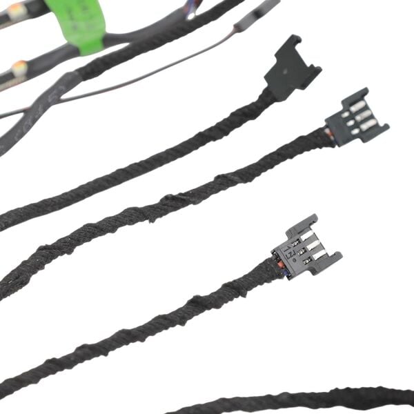 Bmw F10 İç Kapı Kol Çerçevesi Seti Siyah + Ambians LED ( 2 Renk ) | Famalli